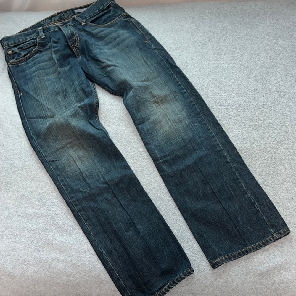 Mens Levis Silvertab Slim Jeans Size 30